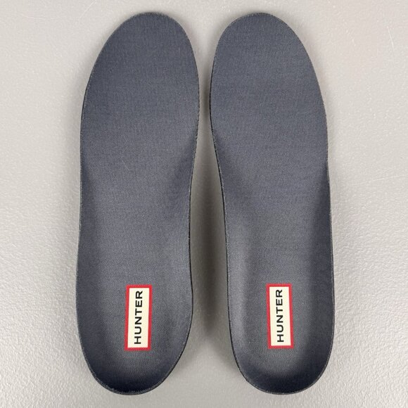 Hunter Boots Womens 10 Gray Quilted Gloss Refined Slim Fit Chelsea Waterproof - Picture 9 of 12